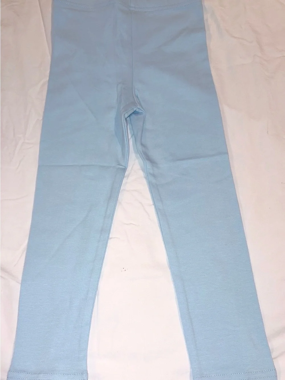 Stitchy Fish Amelia leggings set pink stripes and blue leggings & trim sz 3T NWT